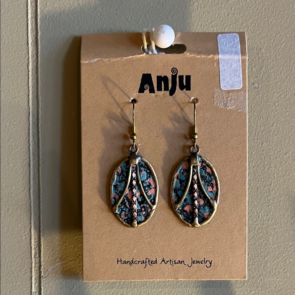 Handcrafted Artisan Earrings - Multicolor